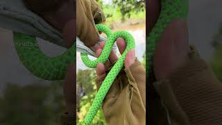 THE BEST Tarp Corner Knot for Camping Ever [upl. by Enrobyalc]