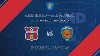 Highlights Paternò Calcio  Siracusa  Serie D  8122024 [upl. by Attiuqal]