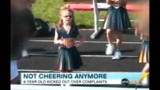 6 Year Old Cheerleader Kicked Off Team [upl. by Saltsman]