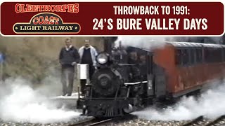 Throwback to 1991 24s Bure Valley Days  Cleethorpes Coast Light Railway [upl. by Drida]