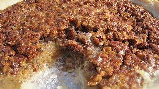 SOUTHERN PECAN PIE  How to make PECAN PIE Recipe [upl. by Oicnerolf]