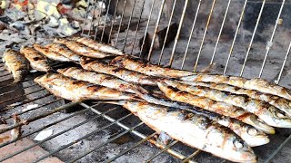 SARDINAS ASADAS A LA BRASA COMIDAS SANAS Y FAMILIARES SECRETO DE CERDO A LA BRASA [upl. by Einwat828]