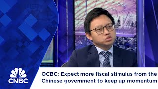 OCBC Expect more fiscal stimulus from the Chinese government to keep up momentum [upl. by Ennoval]