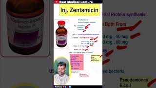 Gentamicin injections  medicine best medical lecturer hospital doctor pharmacy medical [upl. by Garrick]