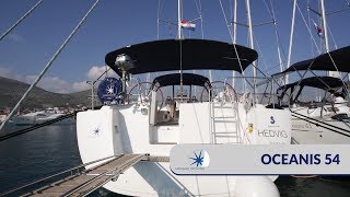 VIDEO CHECKIN OCEANIS 54 FURLING [upl. by Dannica]