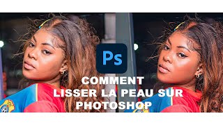 Comment lisser la peau sur Photoshop [upl. by Ahtreb]