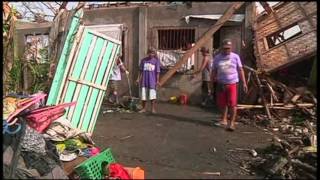 No house no money or food TyphoonHit Tacloban Residents Plan Christmas [upl. by Esyahc386]