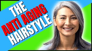 The FACELIFT Hairstyle  SIMPLE HACKS REVEALED antiaging youthful [upl. by Corbin]