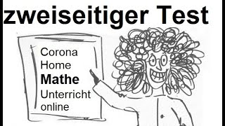 Testen von Hypothesen Beidseitiger Test Godis Münze  Mathematik vom Mathe Schmid [upl. by Dory]