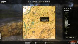 Eastmarch Treasure Map III Location  The Elder Scrolls Online [upl. by Rebah]