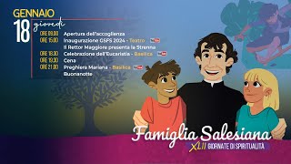 18 GENNAIO 2024  POMERIGGIO  GIORNATE DI SPIRITUALITÀ DELLA FAMIGLIA SALESIANA 2024 [upl. by Reena]