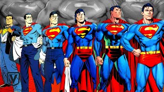 The Evolution of Supermans Suit in Comics Movies and TV Shows [upl. by Yreme]