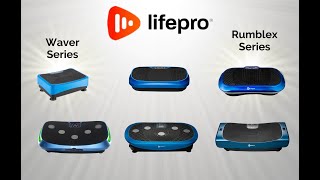 Vibration Plate Review of Lifepros Waver and Rumblex Series [upl. by Mairem]