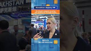 Slovakian deputy PM EU should compete on price and quality not through tariffs [upl. by Stetson917]