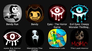 Bendy Run Bendy Chapter 1 Eyes  The Horror Game Evil Eyes Creepy Monster Thrilling [upl. by Onahpets376]