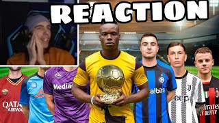 GRENBAUD REACTION A quot PALLONE DORO DI YOUTUBE ITALIA 20  Quarti di finalequot🏆🇮🇹 [upl. by Loella143]