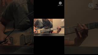 AOT part 2 guitar cover attackontitan aot shingekinokyojin guitar schecter [upl. by Pease]