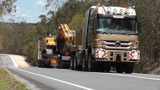 MercedesBenz Actros SLT  Review  Truck TV Australia [upl. by Eikcuhc]