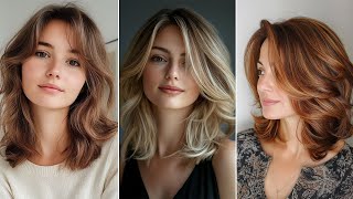 Medium Length Haircut For 2024 Layers Shaggy Bob Medium Messy Layered Bob Haircut hairhaircuts [upl. by Nolur]