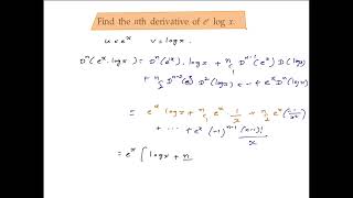 Leibniz theorem in Kannada  Successive differentiation  nth derivative  Akshay ES Sir [upl. by Lem]