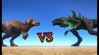 DodoRex VS Godzillark  ARK Survival Evolved  Cantex [upl. by Aleac534]