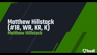 Matthew Hillstock 18 WR KR K  Easley vs Chapman Scrimmage [upl. by Arik]