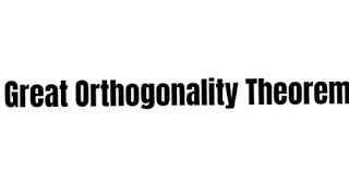 Great Orthogonality TheoremGOT  C2v character tableGrouptheory part6GOTgrouptheory [upl. by Gerti]