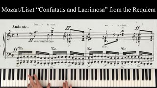 MozartLiszt quotConfutatisquot and quotLacrimosaquot from the Requiem [upl. by Slrahc]