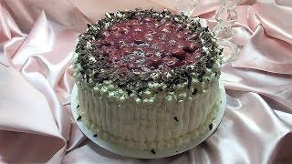 Die Leckerste SCHWARZWÄLDER KIRSCHTORTE  Klassisches Rezept [upl. by Gnart331]