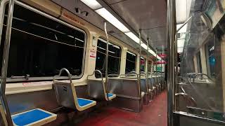 Onboard SEPTA Trolley 9105  15th Street13th Street [upl. by Zetnahs197]