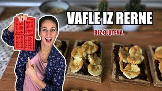 RECEPT ZA POSNE VAFLE  Bez šećera i glutena [upl. by Novyak]