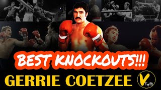 5 Gerrie Coetzee Greatest Knockouts [upl. by Zelle]