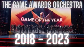 The Game Awards Orchestra GOTY Compilation  20182023 [upl. by Bevan37]