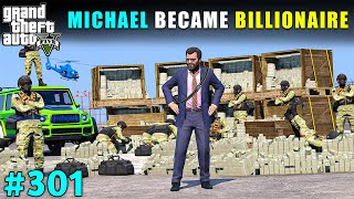 BILLION DOLLAR MONEY HEIST FROM BIGGEST ENEMY  GTA V GAMEPLAY 301  GTA 5 [upl. by Maice457]