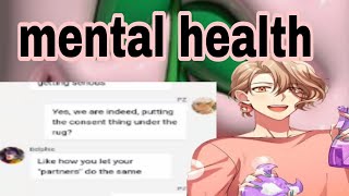 Obey me textmental health [upl. by Johnna]