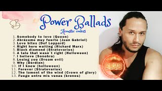 Power Ballads  Acoustic covers by Power of cero [upl. by Ynaffit]