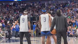 Dallas Mavericks Fan Jam 2024 Epic Player Introductions amp Klay Thompson Cheers 🎉🏀 [upl. by Angelis25]