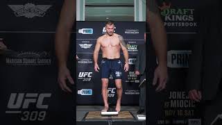 Stipe Miocic makes weight for his bout against Jon Jones [upl. by Docile]