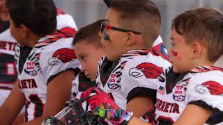 Redhawks Murrieta PopWarner 8u [upl. by Varuag]