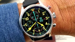 Towson Watch Company Martin 130 Chronograph USA design and assembly [upl. by Ellenahc]