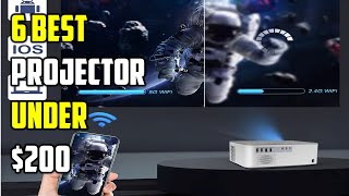 ✅Best Projector Under 200 Buying Guide Updated On 2024  Top 6 Projector Under 200 on Aliexpress [upl. by Rammaj]