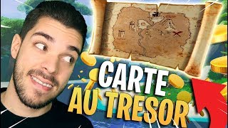 LA NOUVELLE CARTE AU TRESOR EST HYPER UTILE SUR FORTNITE  COFFRES LEGENDAIRES GAMEPLAY SAISON 8 [upl. by Bendick]