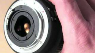 Sigma 1224mm Lens Cap and Filter Use [upl. by Oneg]