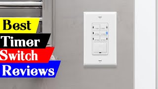 Top 5 Timer Switches for Bathroom Fans  Ultimate Review amp Comparison [upl. by Smallman179]