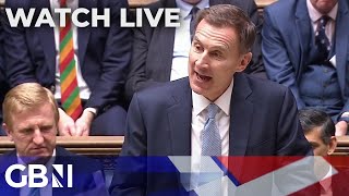 WATCH LIVE Jeremy Hunt delivers his Spring Budget [upl. by Eibloc]