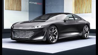 Audi Grand Sphere z bliska  tak może wyglądać nowe Audi A9 etron [upl. by Armstrong]