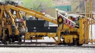 HTT6700 Railroad Track Machine  BNSF Railway [upl. by Bena888]