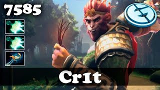 Cr1t Monkey King  7585 MMR Dota 2 [upl. by Anyehs]