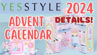 Is the 2024 YesStyle Advent Calendar WORTH IT [upl. by Ettenil741]