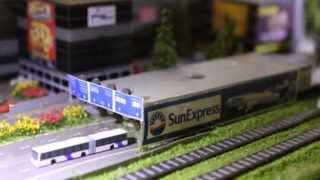 Bensheim Airport  SunExpress  Herpa Airport [upl. by Naashar562]